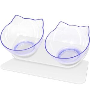 Cat or small dog bowl set